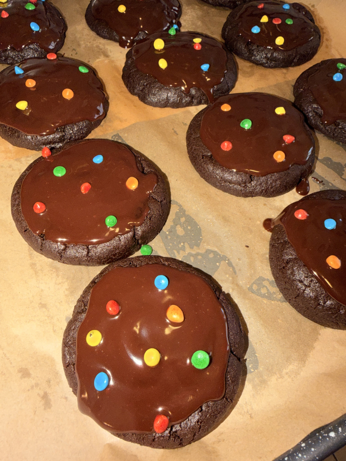 Chocolate Cosmo cookie from OBA Cookies