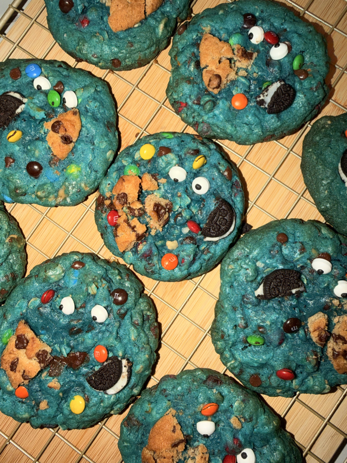 Loaded Monster oatmeal cookie from OBA Cookies