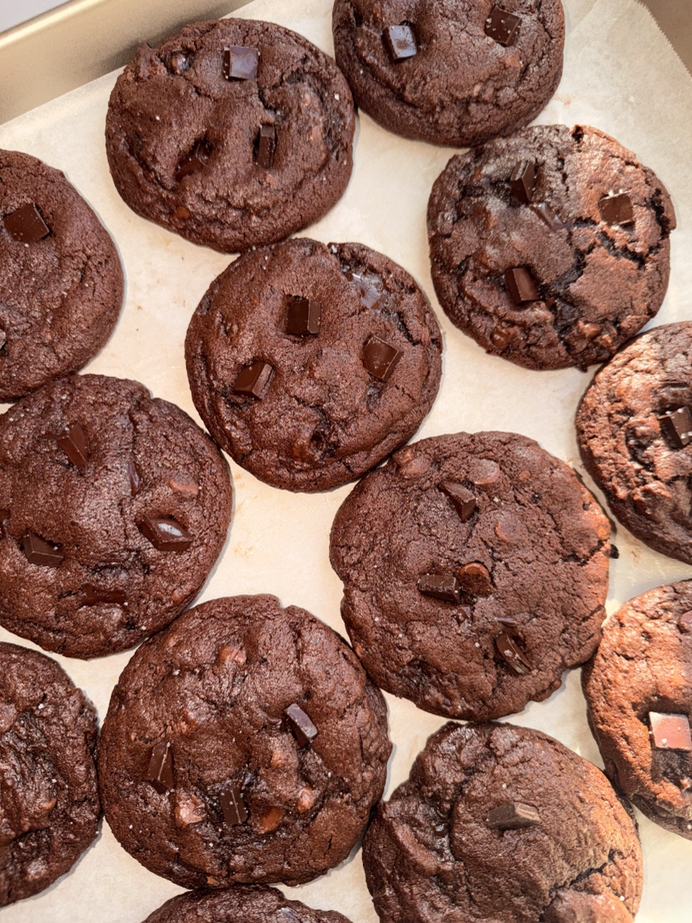 Midnight Mocha double chocolate espresso cookie from OBA Cookies