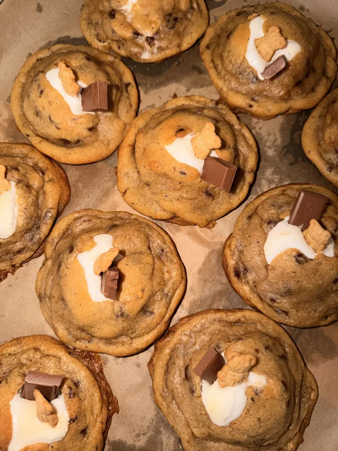 Campfire Crunch s'mores cookie from OBA Cookies